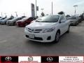 Super White 2012 Toyota Corolla 