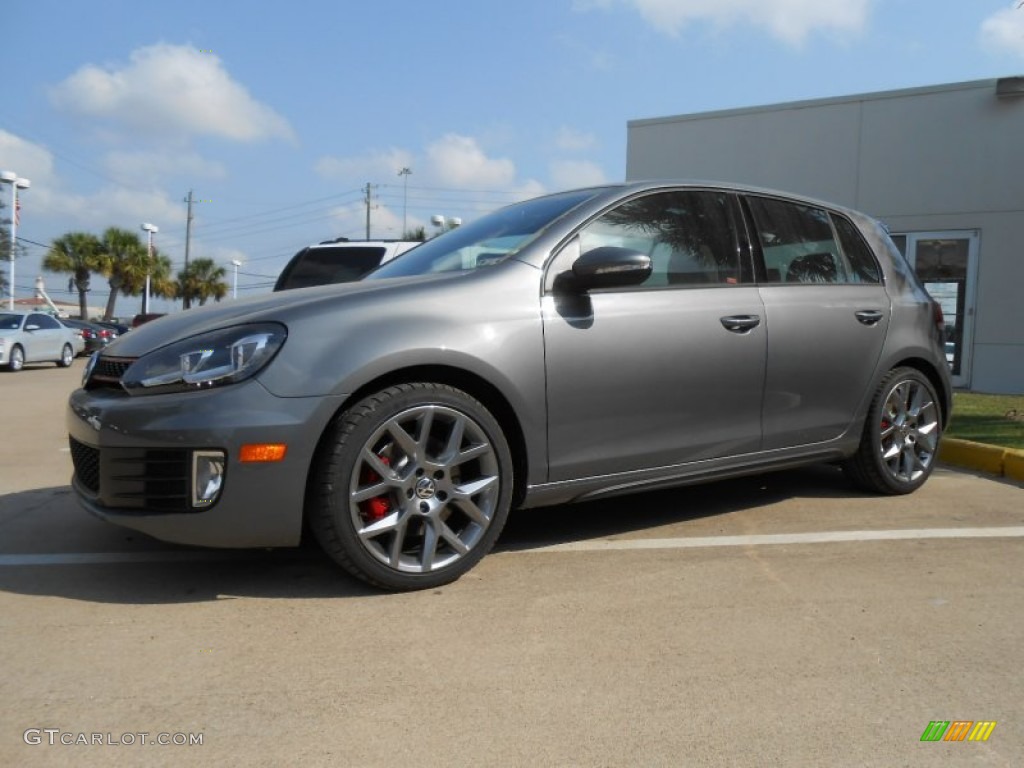 United Gray Metallic 2013 Volkswagen GTI 4 Door Exterior Photo #71710483