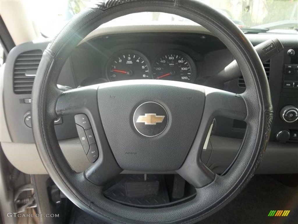 2009 Silverado 1500 LS Crew Cab - Silver Birch Metallic / Dark Titanium photo #16