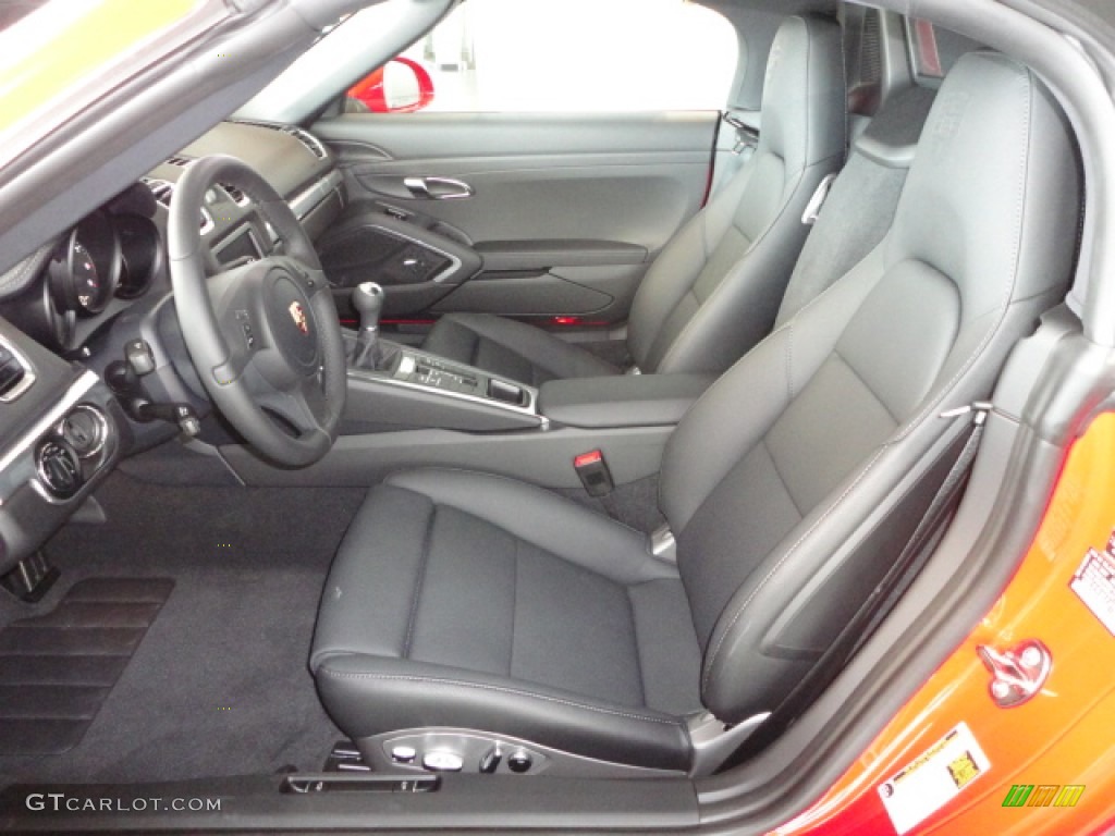 Black Interior 2013 Porsche Boxster Standard Boxster Model Photo #71712043