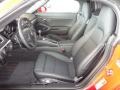 Black 2013 Porsche Boxster Standard Boxster Model Interior Color