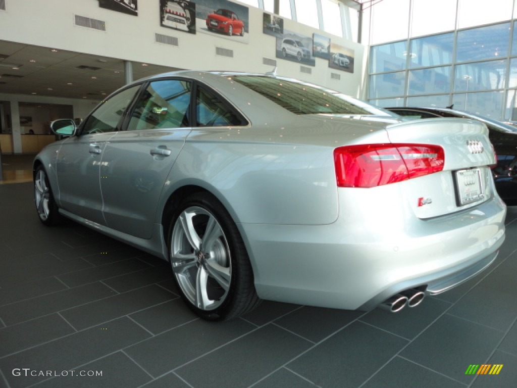 Ice Silver Metallic 2013 Audi S6 4.0 TFSI quattro Sedan Exterior Photo #71712124