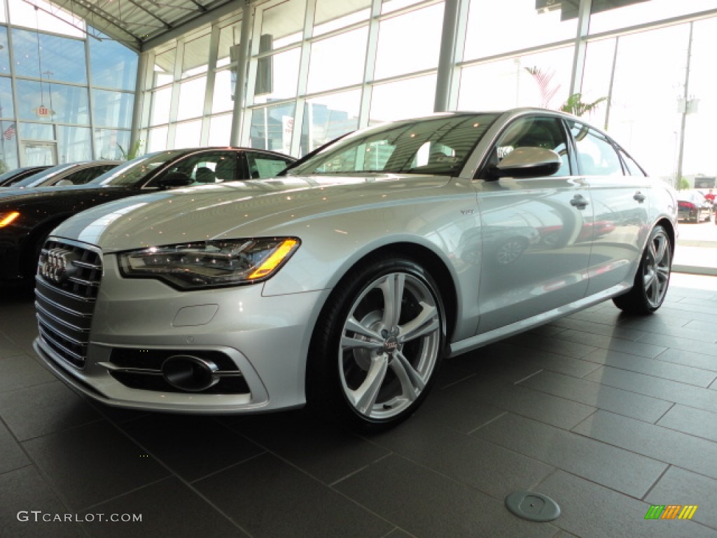 Ice Silver Metallic 2013 Audi S6 4.0 TFSI quattro Sedan Exterior Photo #71712139