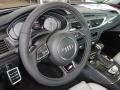 Lunar Silver Steering Wheel Photo for 2013 Audi S6 #71712214