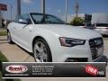 Glacier White Metallic - S5 3.0 TFSI quattro Convertible Photo No. 1
