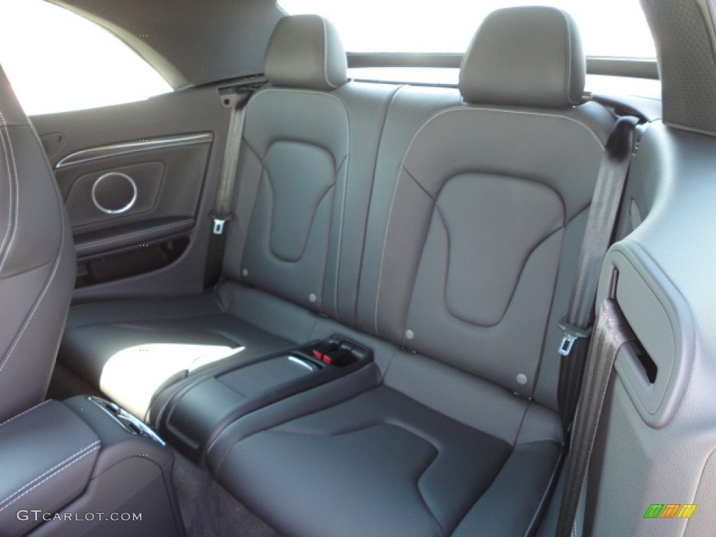 2013 Audi S5 3.0 TFSI quattro Convertible Rear Seat Photo #71712376