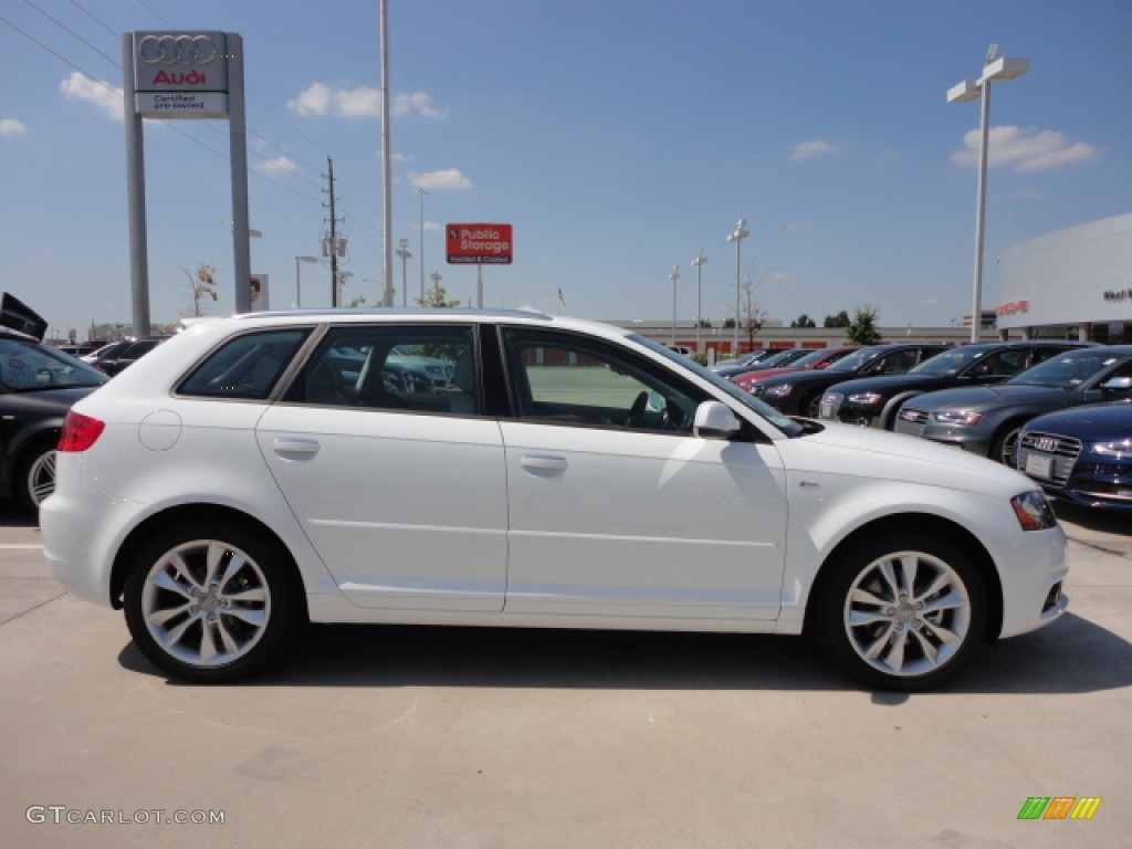 Ibis White 2013 Audi A3 2.0 TDI Exterior Photo #71712790