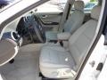 2013 Audi A3 Light Gray Interior Front Seat Photo