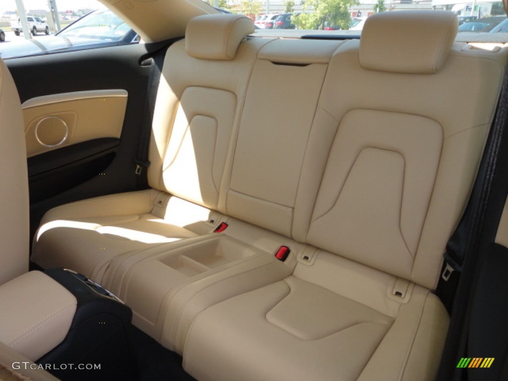 Velvet Beige Interior 2013 Audi A5 2.0T quattro Coupe Photo #71713087