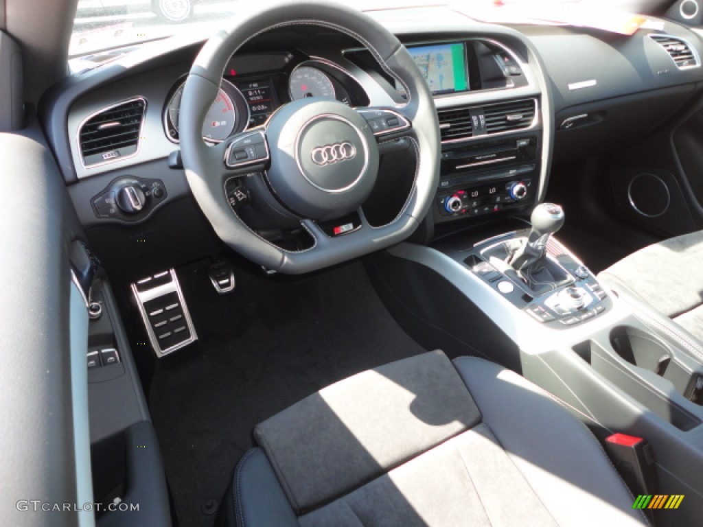 Black Interior 2013 Audi S5 3.0 TFSI quattro Coupe Photo #71713405