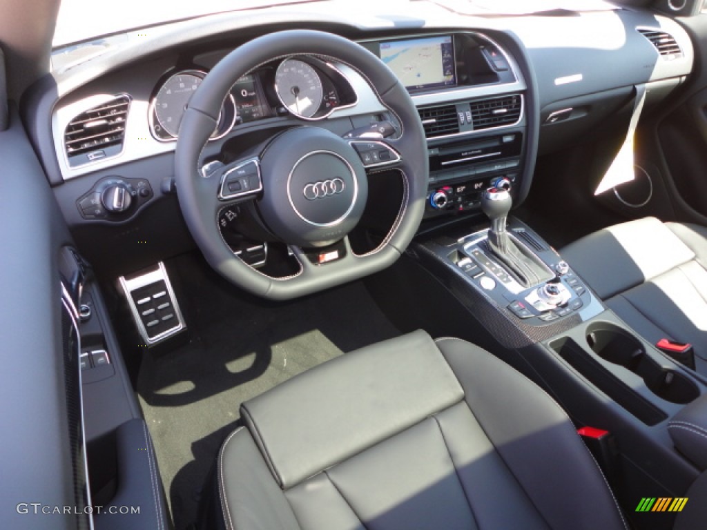 Black Interior 2013 Audi S5 3.0 TFSI quattro Coupe Photo #71713627