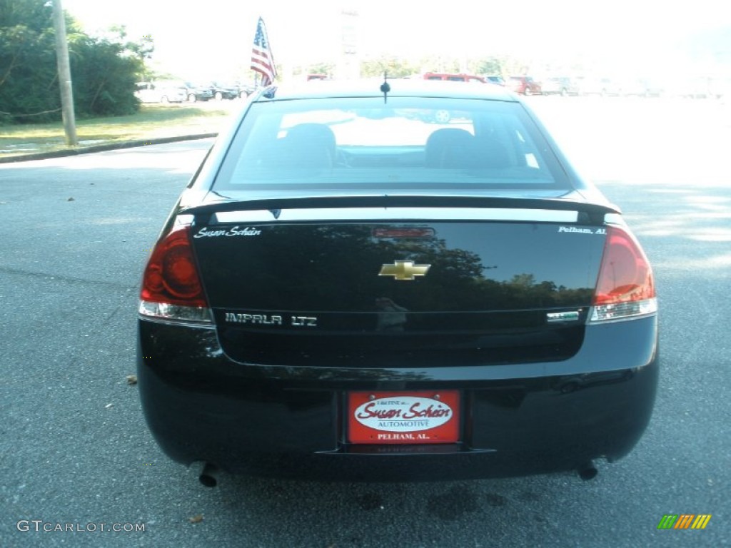 2012 Impala LTZ - Black / Ebony photo #11