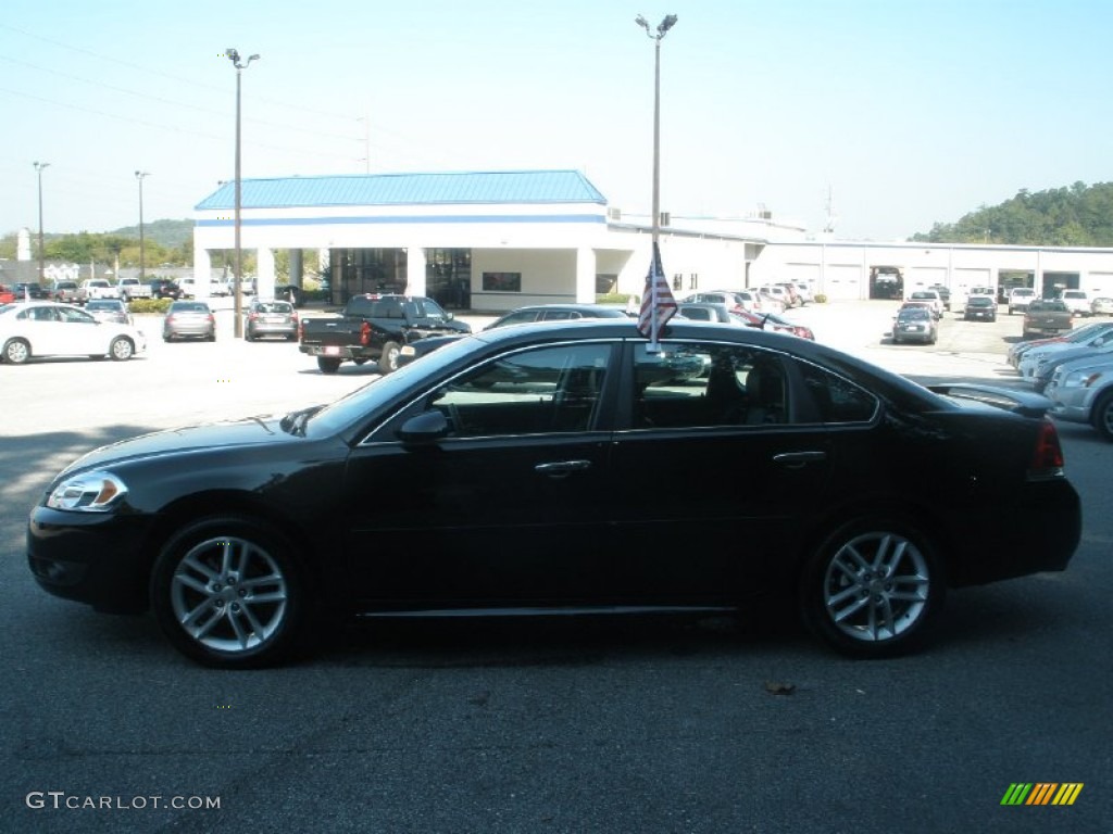 2012 Impala LTZ - Black / Ebony photo #13