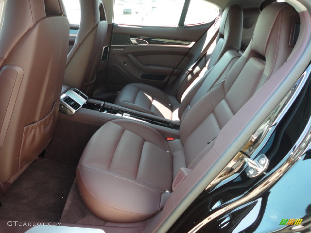 Marsala Red Interior 2012 Porsche Panamera S Hybrid Photo #71714092