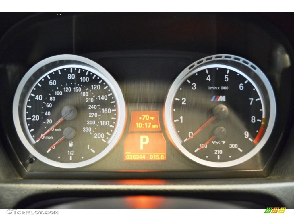 2011 BMW M3 Coupe Gauges Photo #71714260