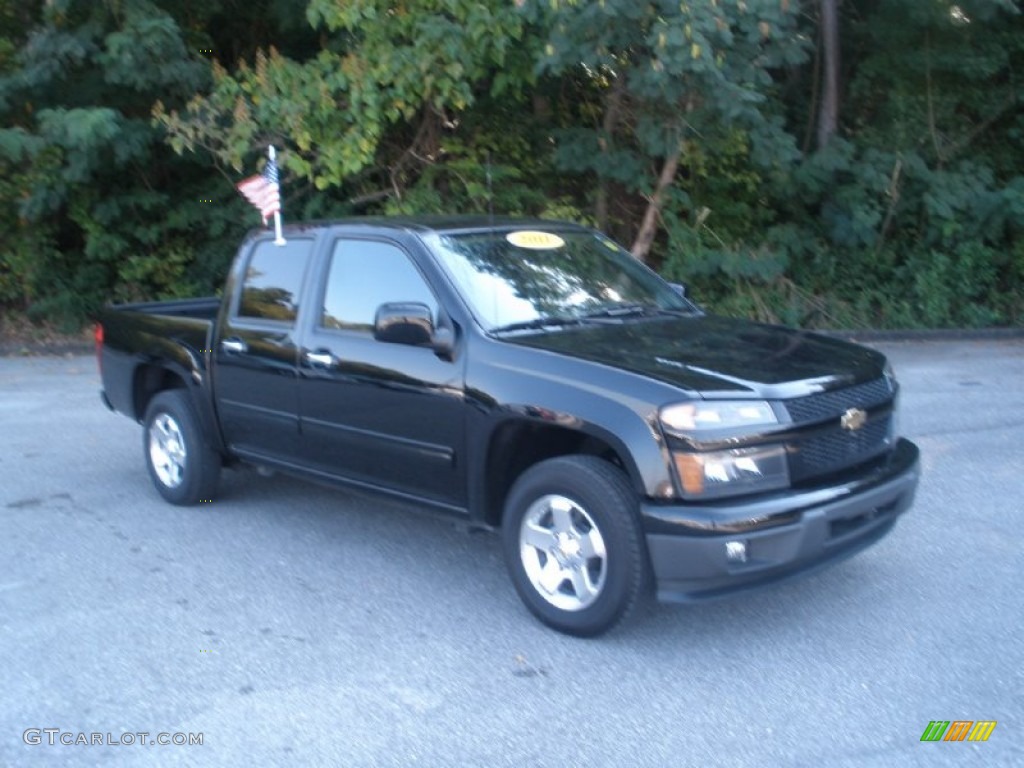 2011 Colorado LT Crew Cab - Black / Ebony photo #1