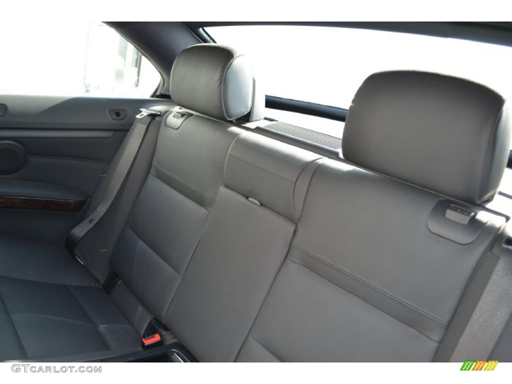 2009 3 Series 335i Convertible - Space Grey Metallic / Black photo #6