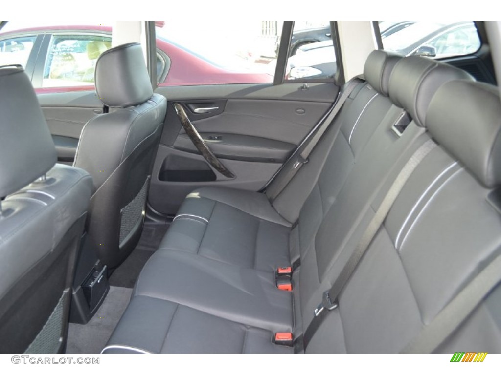 2007 BMW X3 3.0si Rear Seat Photo #71714623
