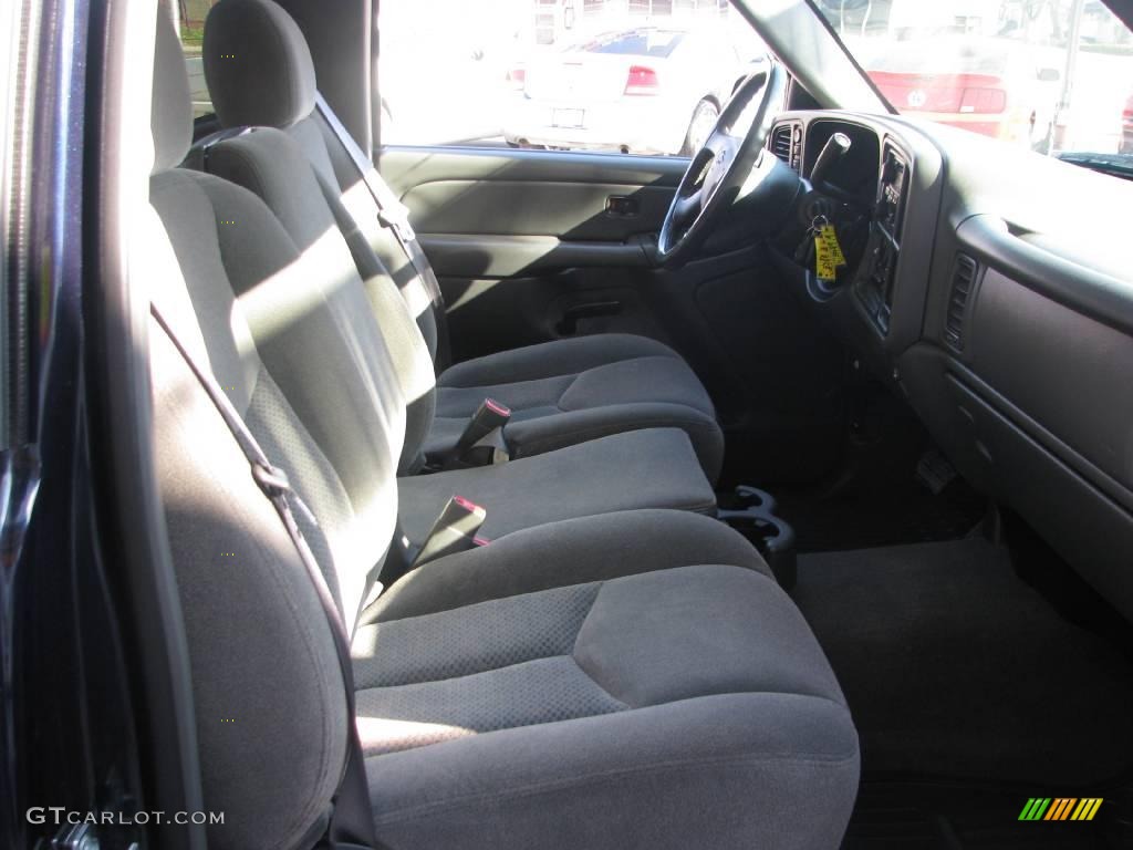 2005 Silverado 1500 Z71 Regular Cab 4x4 - Dark Blue Metallic / Dark Charcoal photo #29