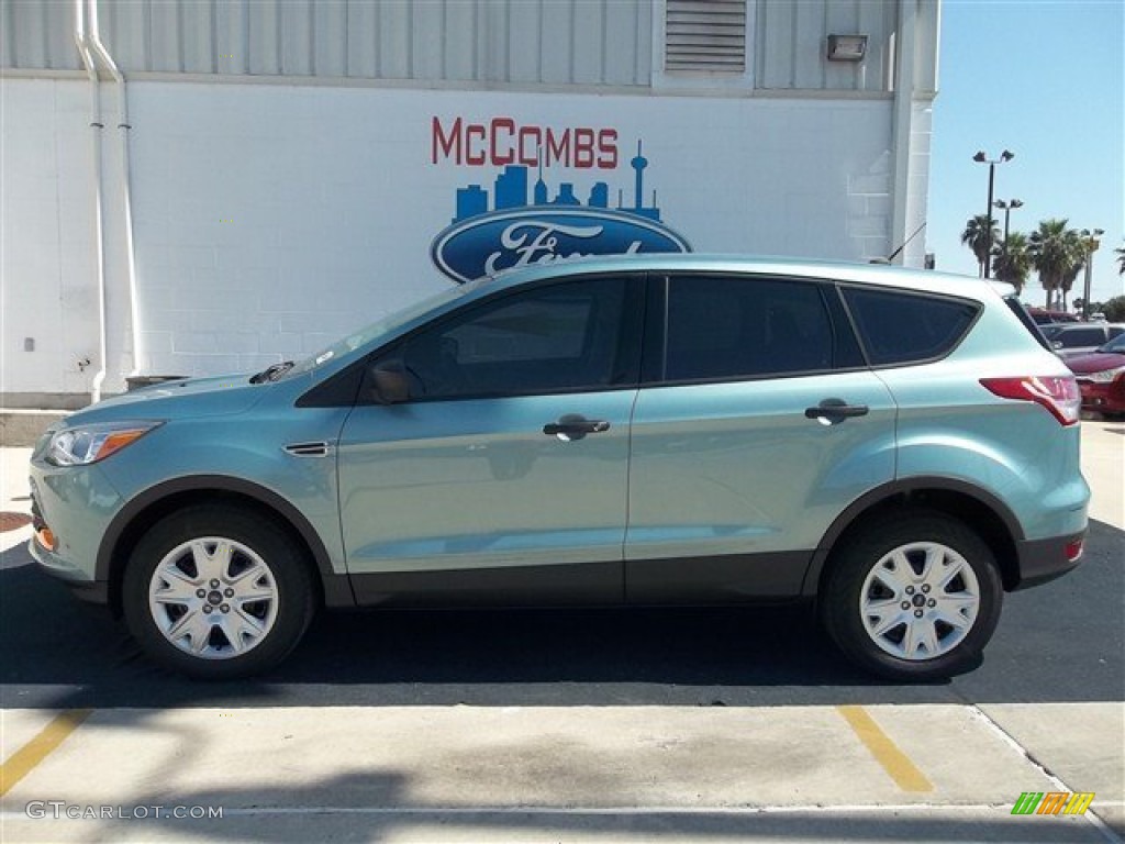 2013 Escape S - Frosted Glass Metallic / Charcoal Black photo #2