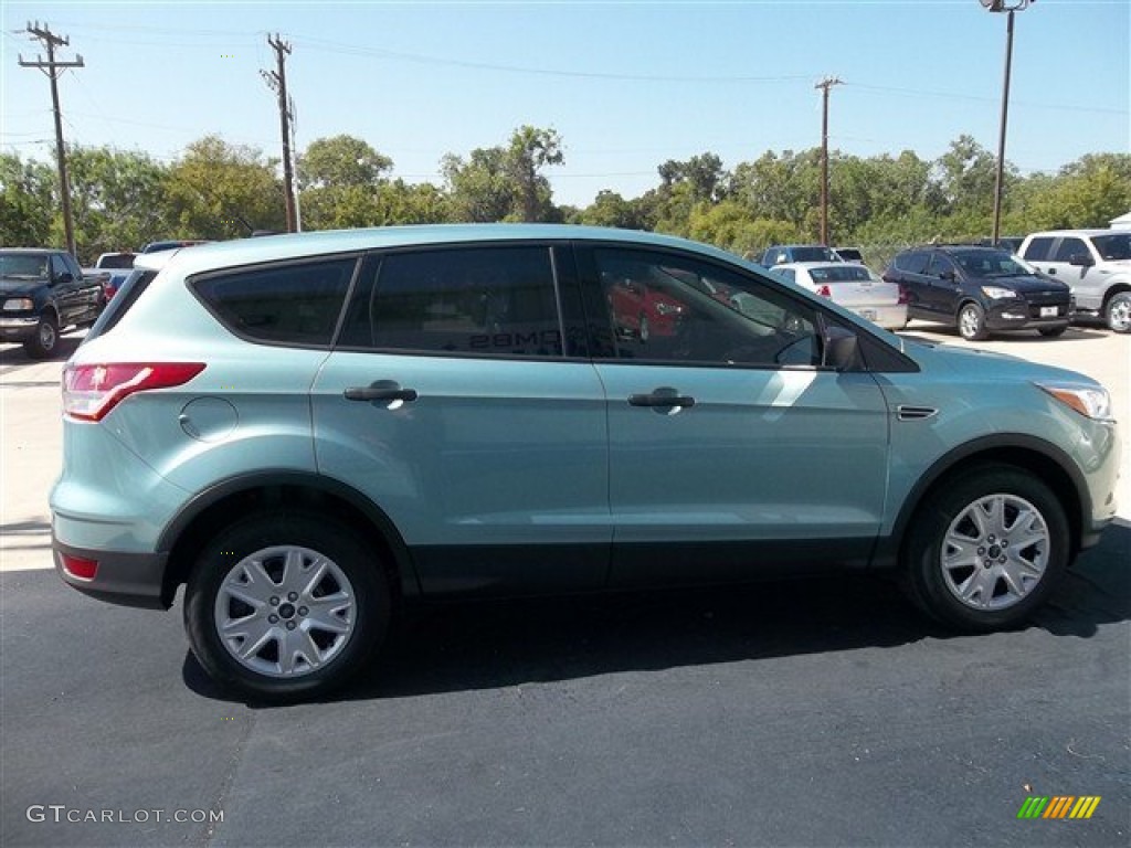 2013 Escape S - Frosted Glass Metallic / Charcoal Black photo #9