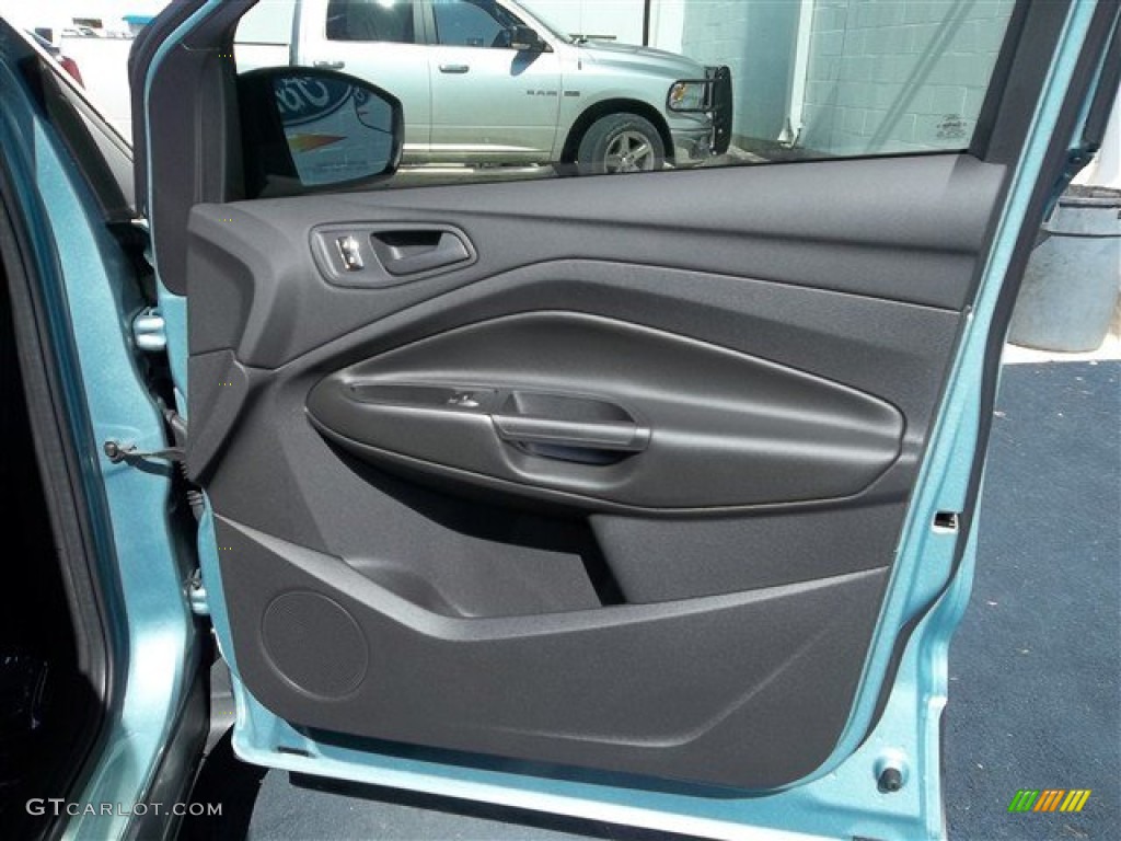 2013 Escape S - Frosted Glass Metallic / Charcoal Black photo #35