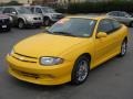 2003 Yellow Chevrolet Cavalier LS Sport Coupe  photo #2
