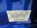 B17: Blue Metallic 2010 Nissan Sentra 2.0 SR Color Code