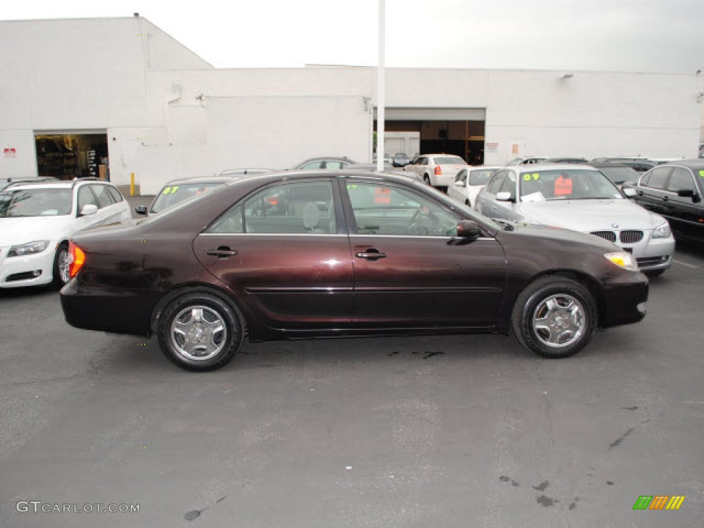 2002 Camry LE - Black Walnut Pearl / Stone photo #3