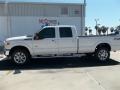 2012 Oxford White Ford F350 Super Duty Lariat Crew Cab 4x4  photo #2