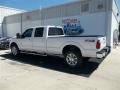 2012 Oxford White Ford F350 Super Duty Lariat Crew Cab 4x4  photo #3