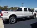 2012 Oxford White Ford F350 Super Duty Lariat Crew Cab 4x4  photo #9