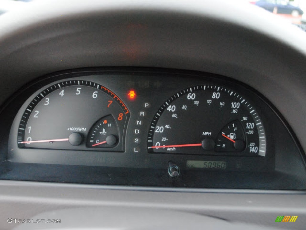 2002 Camry LE - Black Walnut Pearl / Stone photo #20
