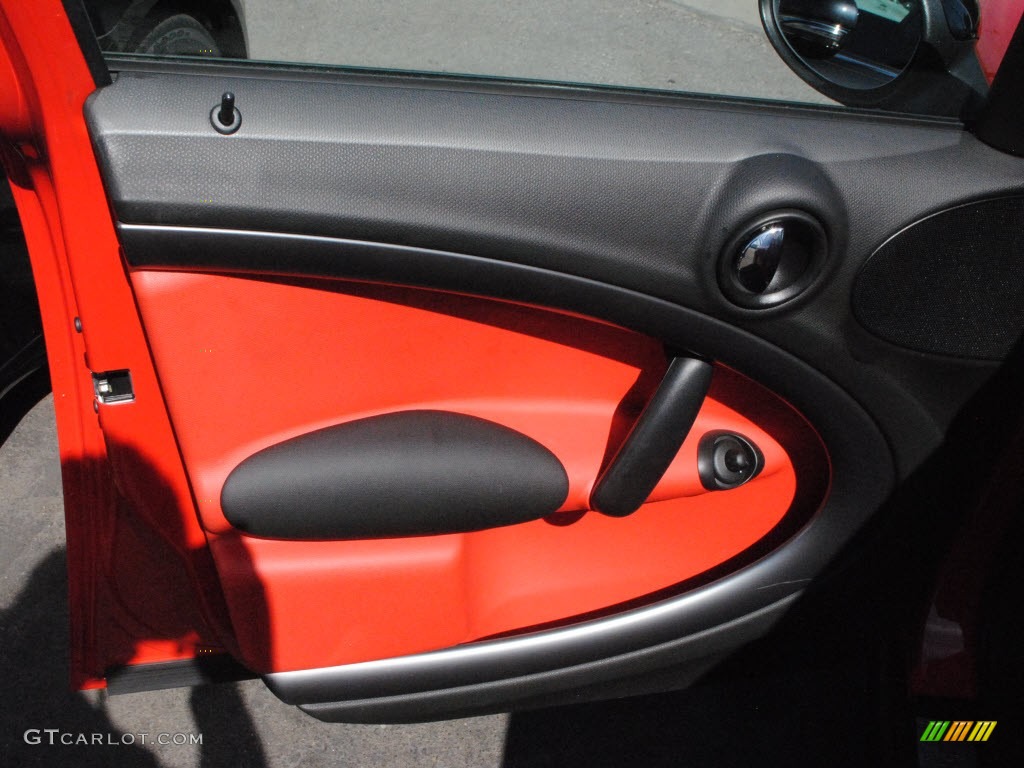 2012 Cooper S Countryman - Pure Red / Carbon Black photo #15