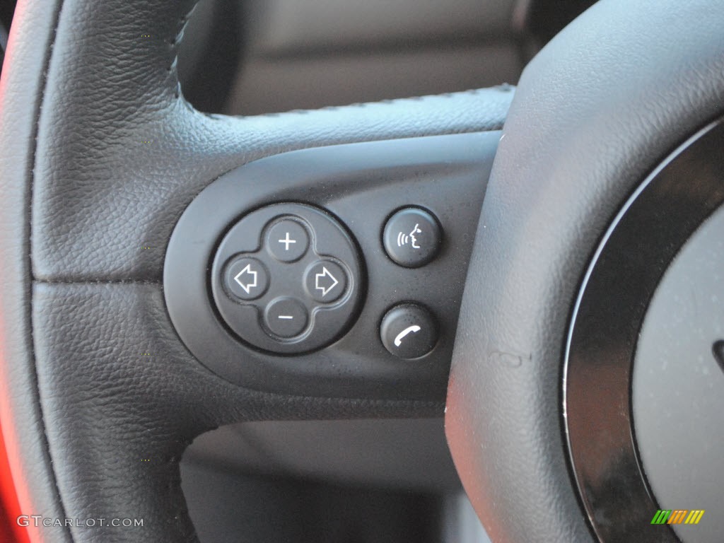 2012 Cooper S Countryman - Pure Red / Carbon Black photo #19