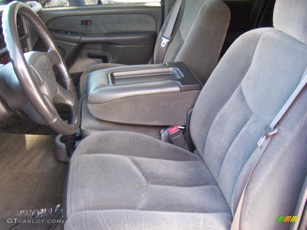 2003 Silverado 1500 LS Extended Cab - Black / Tan photo #10