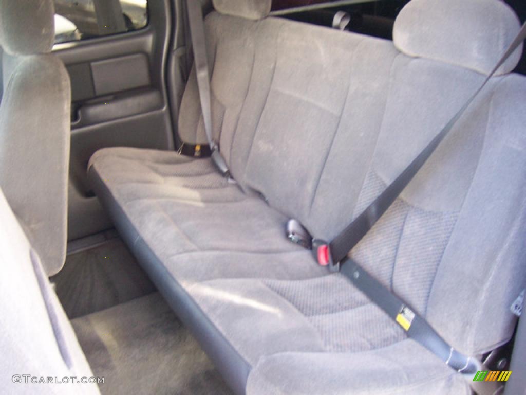 2003 Silverado 1500 LS Extended Cab - Black / Tan photo #11