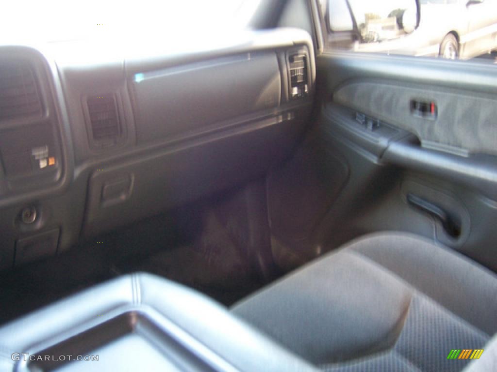 2003 Silverado 1500 LS Extended Cab - Black / Tan photo #13