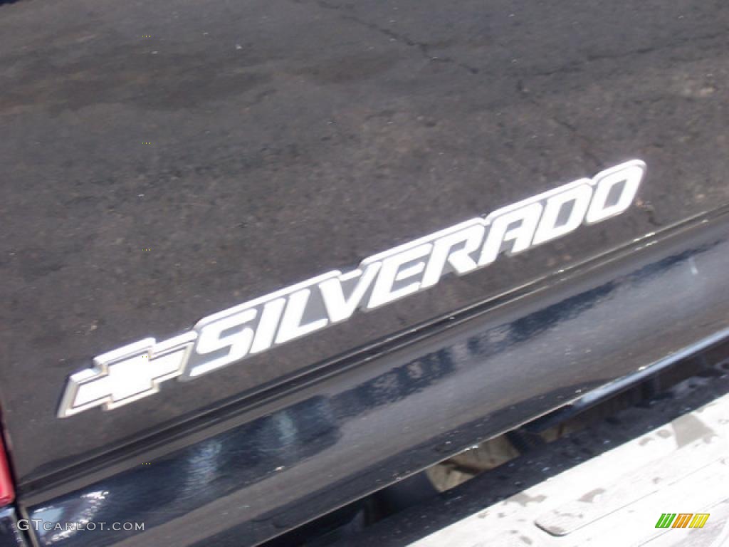 2003 Silverado 1500 LS Extended Cab - Black / Tan photo #18