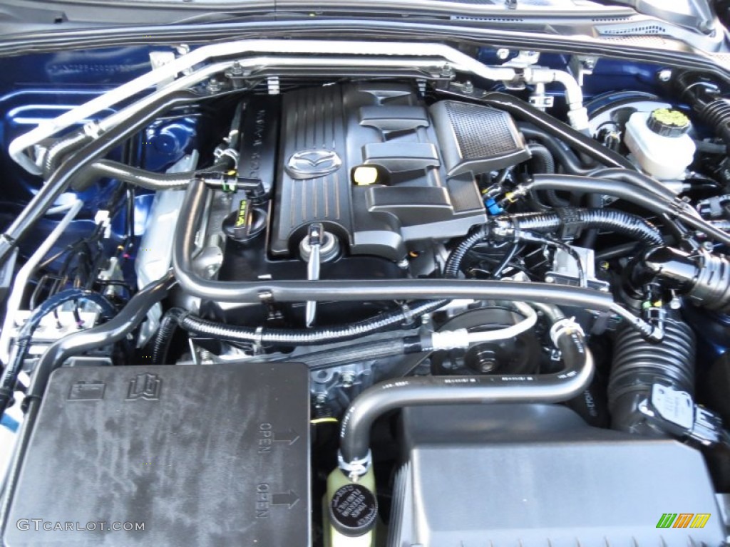 2012 Mazda MX-5 Miata Grand Touring Hard Top Roadster 2.0 Liter DOHC 16-Valve VVT 4 Cylinder Engine Photo #71717893