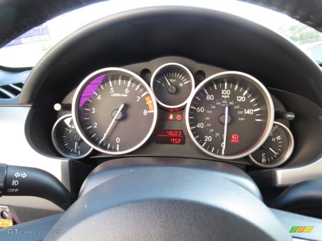 2012 Mazda MX-5 Miata Grand Touring Hard Top Roadster Gauges Photo #71718010