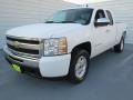 2009 Summit White Chevrolet Silverado 1500 LT Extended Cab 4x4  photo #6