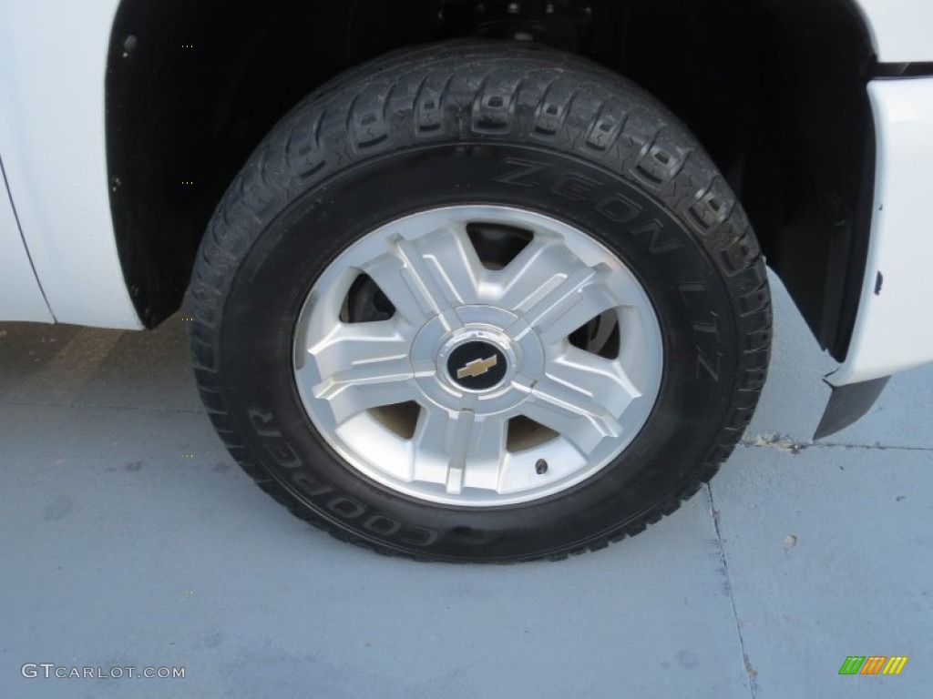 2009 Silverado 1500 LT Extended Cab 4x4 - Summit White / Ebony photo #13