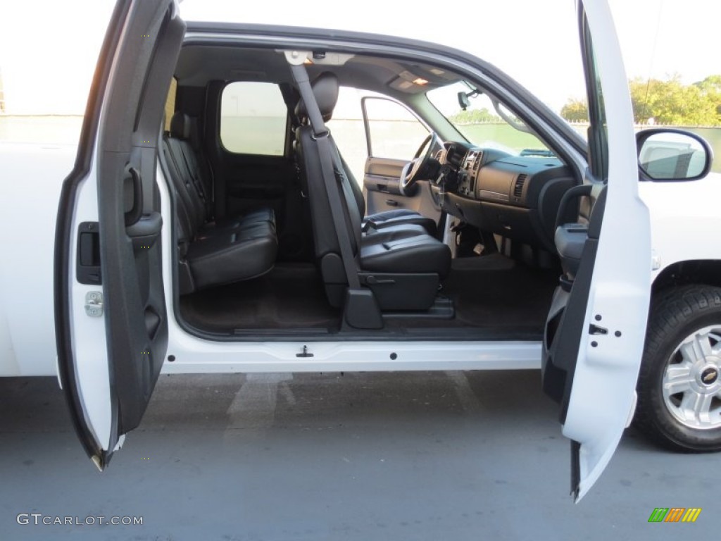 2009 Silverado 1500 LT Extended Cab 4x4 - Summit White / Ebony photo #26