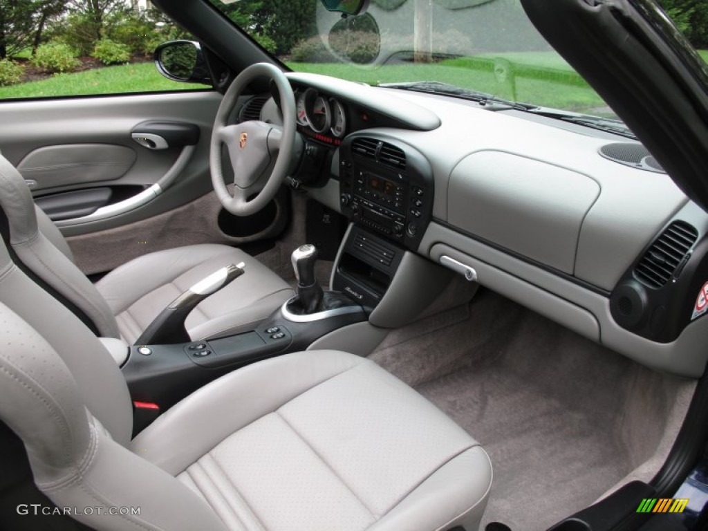Graphite Grey Interior 2003 Porsche Boxster S Photo #71719270