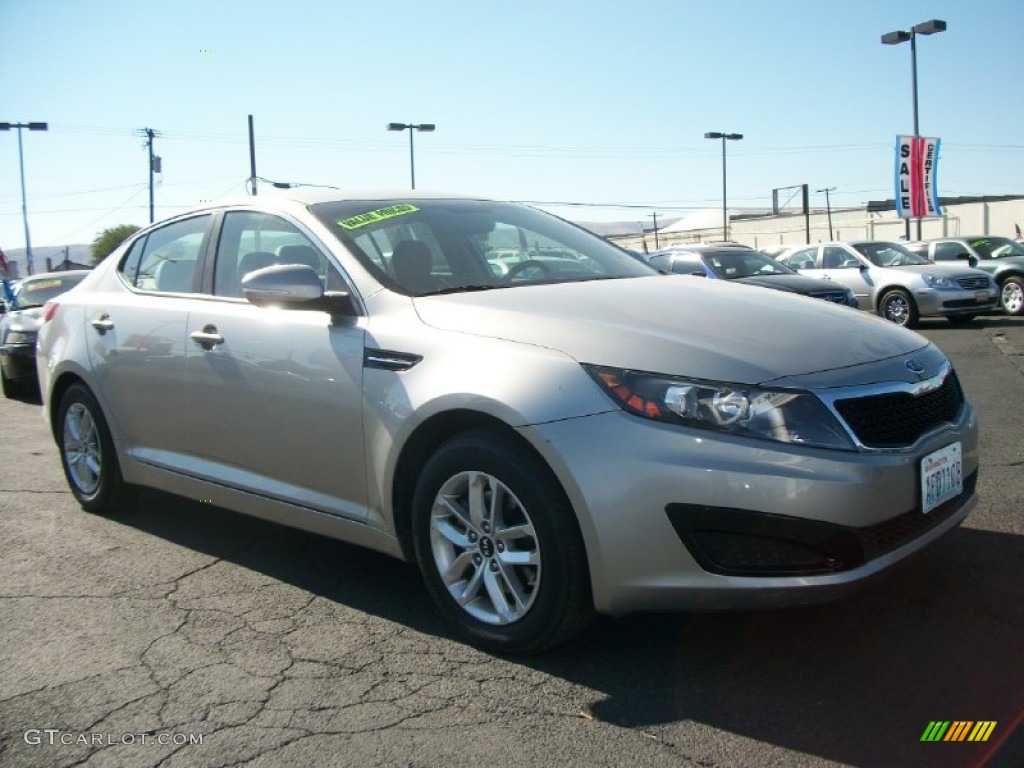 2011 Optima LX - Satin Metal / Beige photo #1