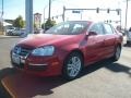 2010 Salsa Red Volkswagen Jetta TDI Sedan  photo #5