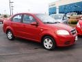 Sport Red - Aveo LS Sedan Photo No. 2