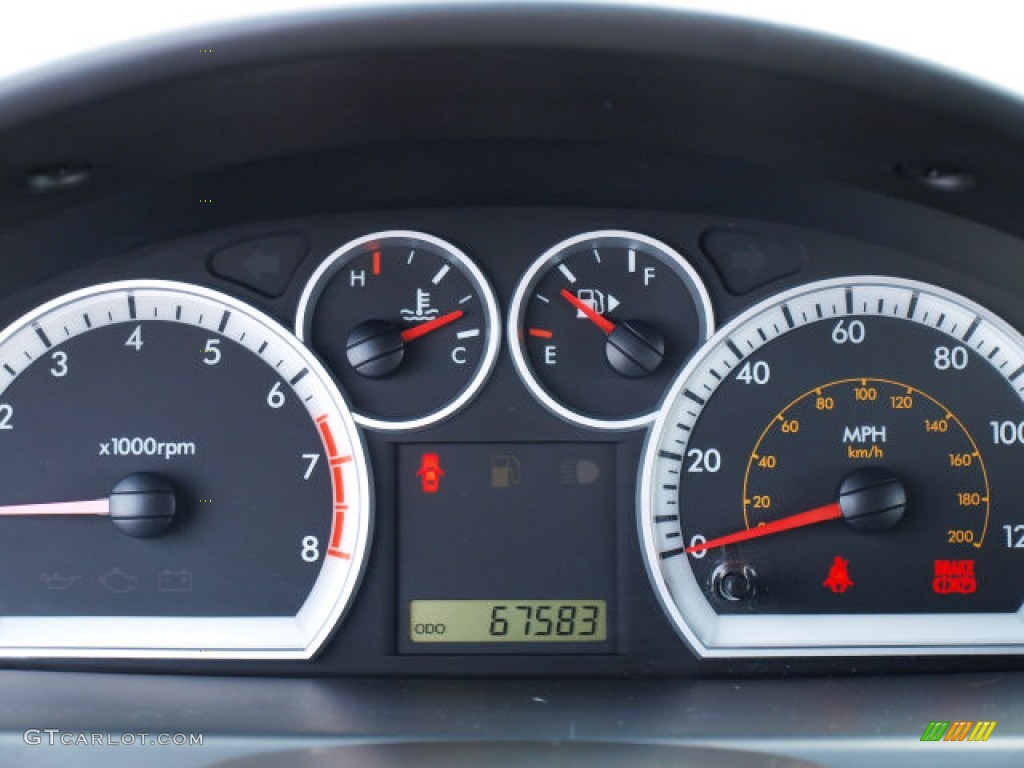 2007 Chevrolet Aveo LS Sedan Gauges Photos