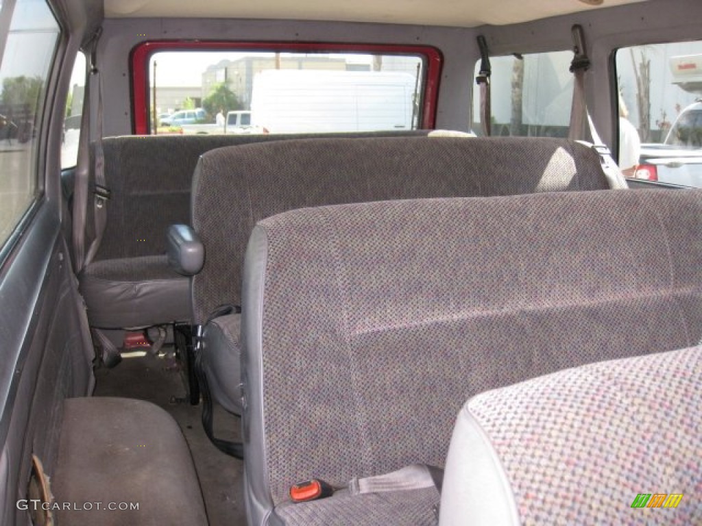 1998 Ram Van 3500 Extended - Medium Red Metallic / Gray photo #5